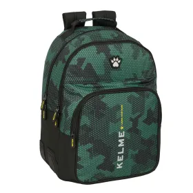 Mokyklinis krepšys Kelme Camo Juoda Žalia 32 x 42 x 15 cm