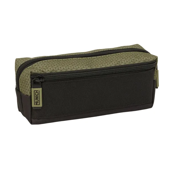 Holdall Munich West Black Green 22 x 8,5 x 6 cm
