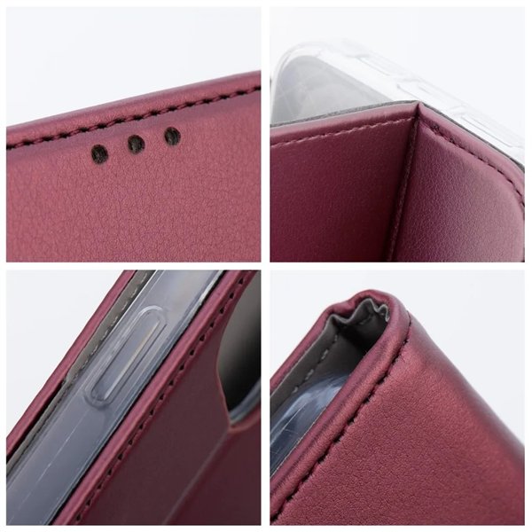 Case Smart Magnetic Samsung A566 A56 5G burgundy