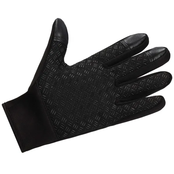 Winter Touchscreen Gloves for Phone Springos GL0004, Universal, Size XL, Black