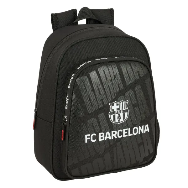 Mokyklinis krepšys F.C. Barcelona Juoda 27 x 33 x 10 cm
