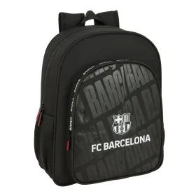 Mokyklinis krepšys F.C. Barcelona Juoda 32 x 38 x 12 cm