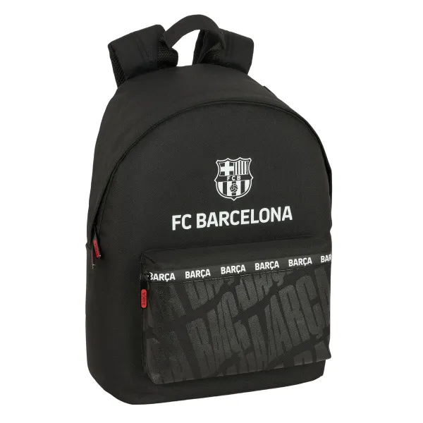 Mokyklinis krepšys F.C. Barcelona Juoda 31 x 41 x 16 cm