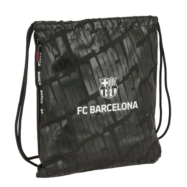Kuprinė su virvutėmis F.C. Barcelona Juoda 35 x 40 x 1 cm