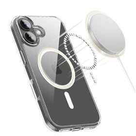 Case Tech-Protect Flexair Hybrid MagSafe Apple iPhone 17 clear