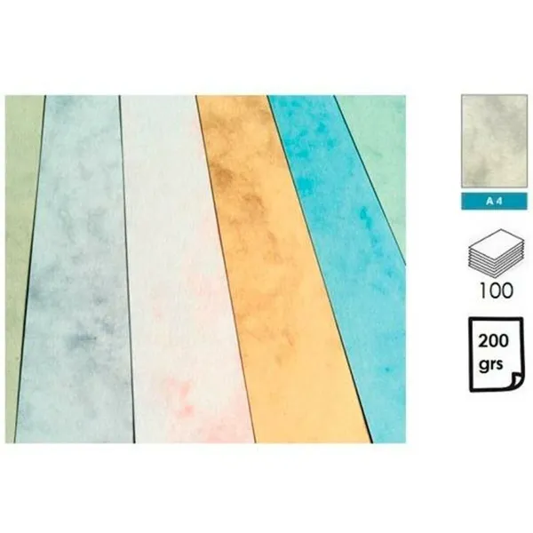 Paperi Michel Harmaa 100 Levyt 210 x 297 mm