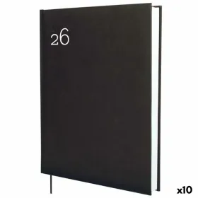 Dienoraštis Finocam DYNAMIC MILANO Juoda 21 x 27 cm 2026 (10 vnt.)