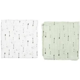 Muslin Pirulos 548 ARROWS 384 56 Blue 2 Pieces