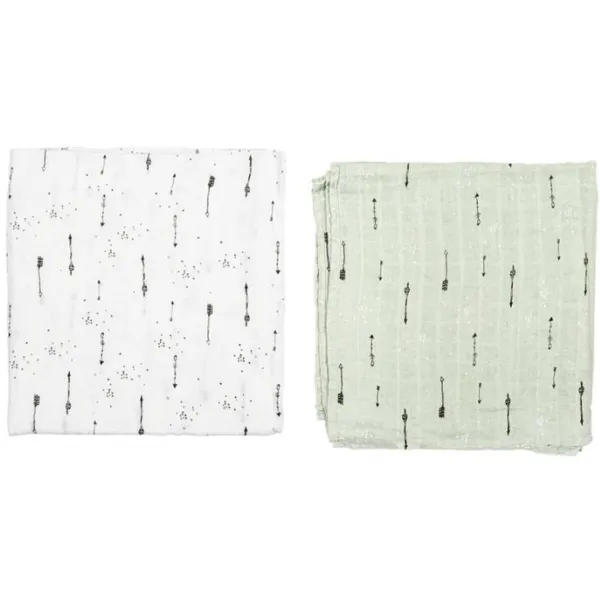 Muslin Pirulos 548 ARROWS 384 56 Blue 2 Pieces