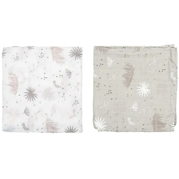 Muslin Pirulos 548 FLAMINGO 385 01 White 2 Pieces