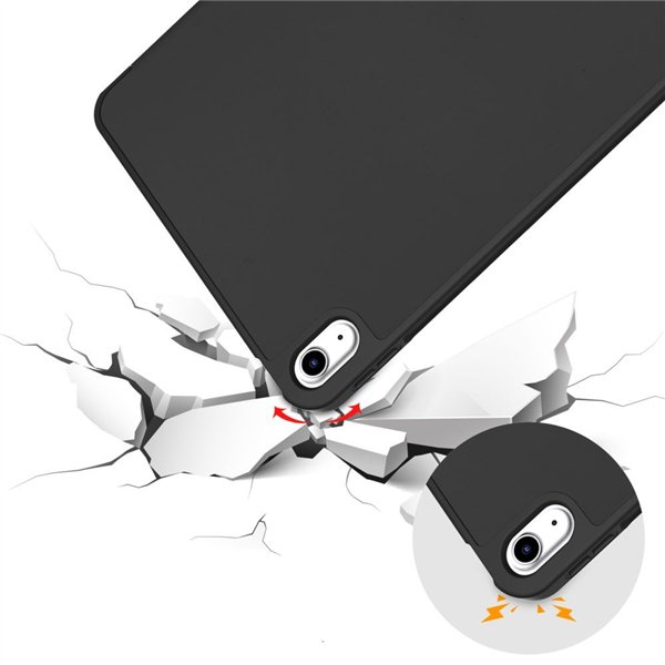 Case Tech-Protect SmartCase Pen Holder Apple iPad 10.9 2022/iPad 11 2025 black