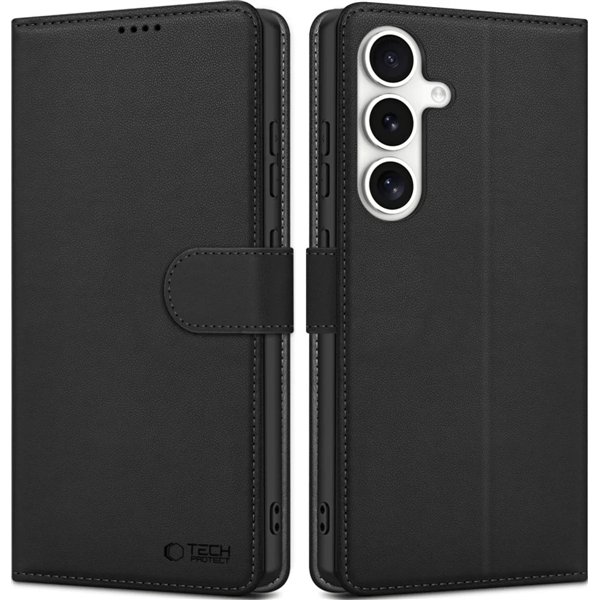 Case Tech-Protect Wallet Samsung S731 S25 FE black