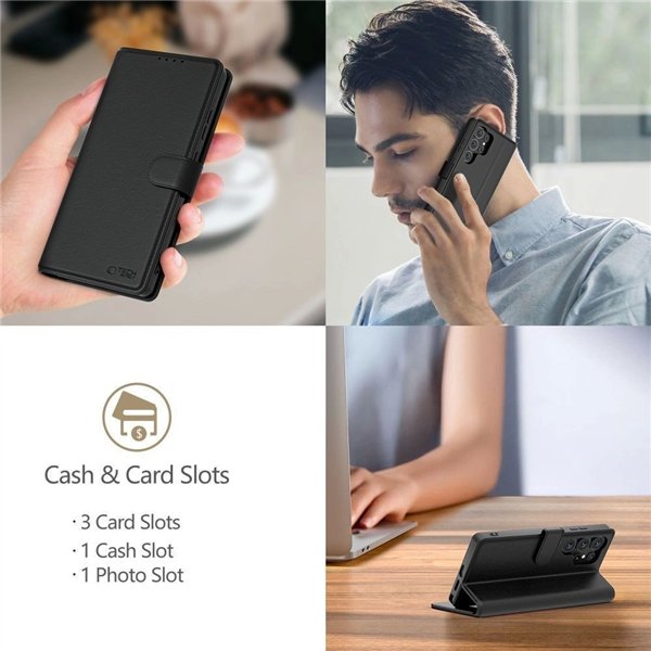 Case Tech-Protect Wallet Xiaomi 15T black