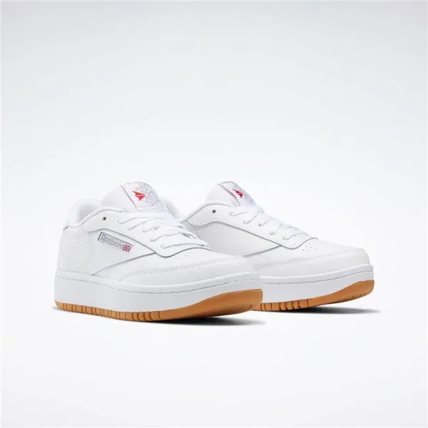 32 pritūpimai Reebok Club C Double Balta