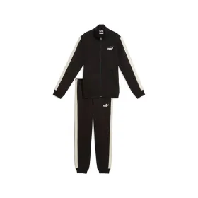 Vaikiškas sportinis kostiumas Puma Essentials Tape FullZip Sw Juoda