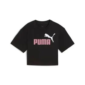 Vaikiška Marškinėliai su trumpomis rankovėmis Puma Essentials 2 Color No. 1 Juoda