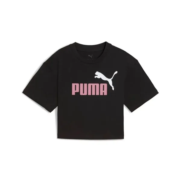Vaikiška Marškinėliai su trumpomis rankovėmis Puma Essentials 2 Color No. 1 Juoda