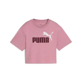 Vaikiška Marškinėliai su trumpomis rankovėmis Puma Essentials 2 Color No. 1 Rožinė