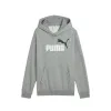 Uniseksinis džemperis su gobtuvu Puma Essentials 2 Color No.1 Pilka