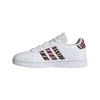 Lasten urheilukengät Adidas Grand Court Print Valkoinen