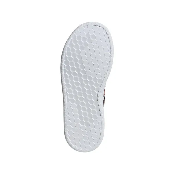 Lasten urheilukengät Adidas Grand Court Print Valkoinen