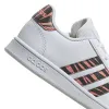 Lasten urheilukengät Adidas Grand Court Print Valkoinen