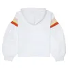 Tyttöjen hupullinen pusero Levi's Full Sleeve High Rise Girl Valkoinen