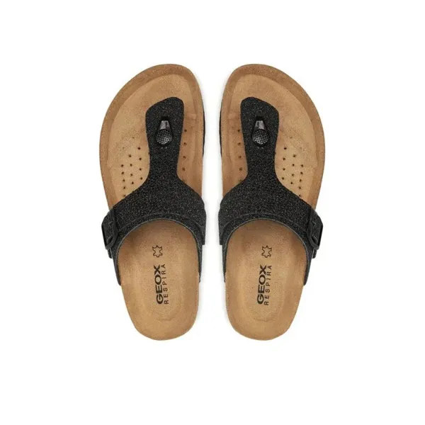 Vaikiškos sandalai Geox Brionia Juoda