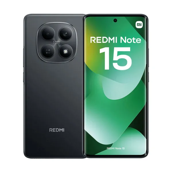 Smartphone Xiaomi REDMI NOTE 15 6,77" Octa Core Mediatek Helio G100 Ultra 6 GB RAM 128 GB Black