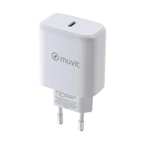 Sieninis įkroviklis Muvit SN-TC650AD1E45A Balta 45 W
