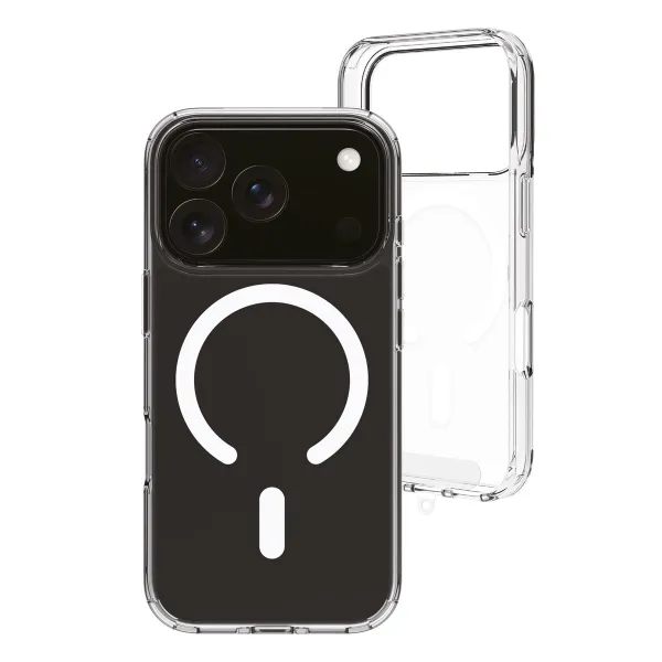 Pārvietojams Pārsegs Muvit for Change iPhone 17 Pro Max Caurspīdīgs