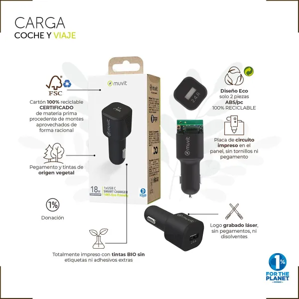 Car Charger Muvit