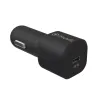 Automobilinis USB įkroviklis Muvit Juoda 30 W