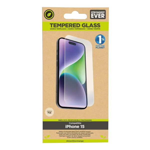 Matkapuhelimen näytönsuoja Muvit iPhone 15 iPhone 15