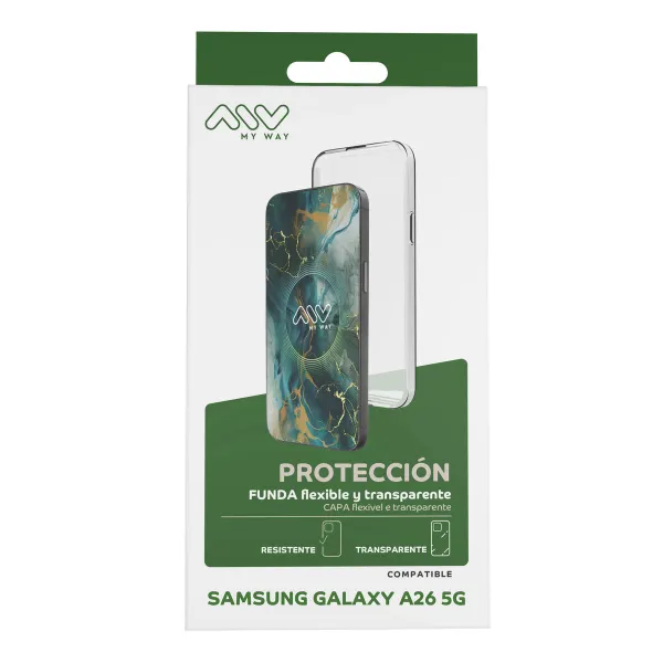 Pārvietojams Pārsegs Myway Galaxy A26 5G Caurspīdīgs