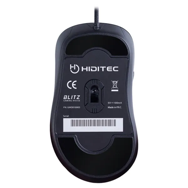 Žaidimų pelė Hiditec FTRRCA0511 GMO010003 3500 dpi