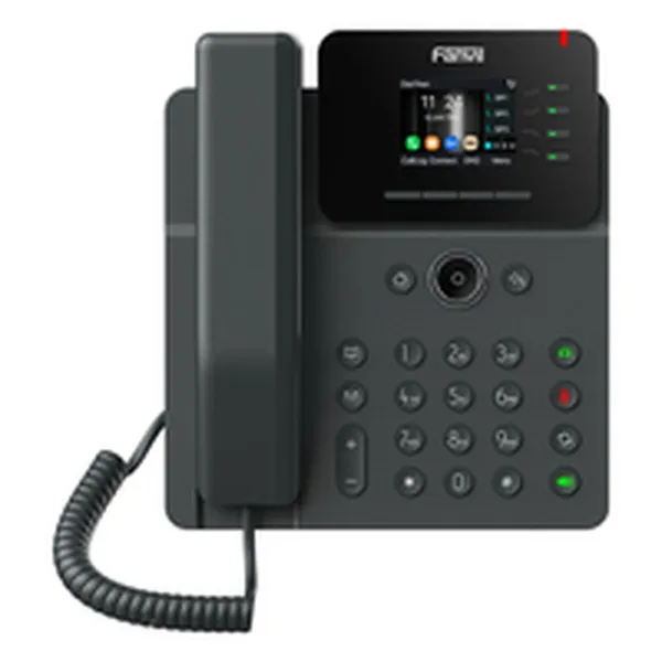 Fiksuotojo ryšio telefonas Fanvil V61G Juoda
