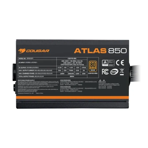 Power supply Cougar 31AA065001P01 650 W 80 Plus Bronze