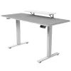 Desk Cougar E-Star 140 White 120 x 60 cm