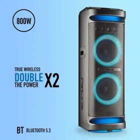 Bluetooth-kaiuttimet NGS WILDSPACE3 Musta
