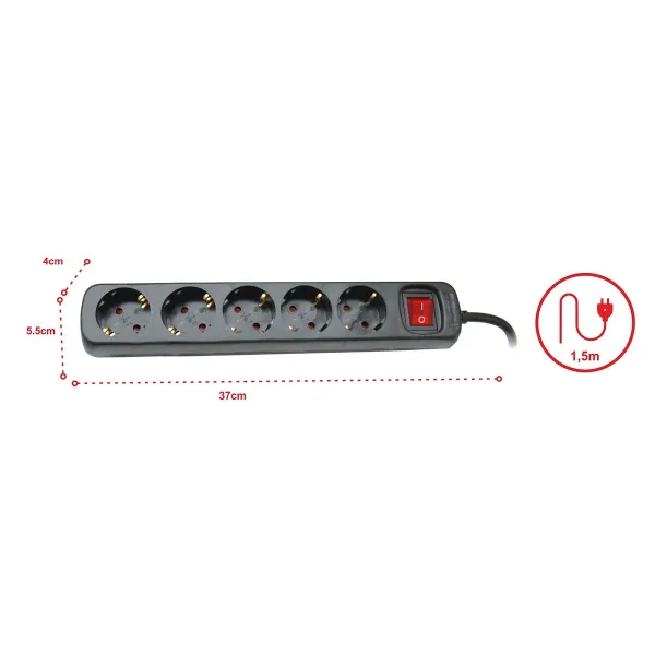 Elektriskā shēma Silver Electronics 9645 Melns