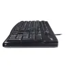Keyboard Logitech 920-002482 Black Spanish Qwerty AZERTY