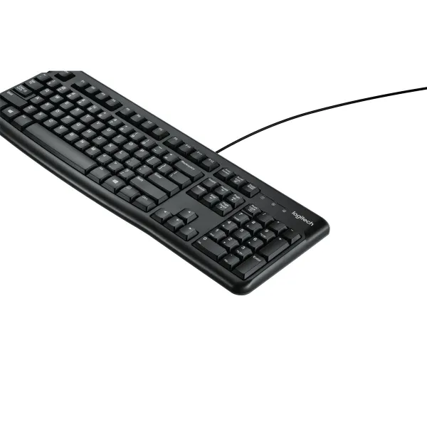 Keyboard Logitech 920-002482 Black Spanish Qwerty AZERTY