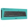 Keyboard Logitech 920-002482 Black Spanish Qwerty AZERTY