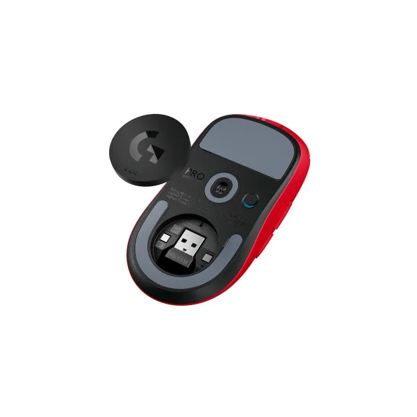 Мышь Logitech 910-007551 Красный 44000 dpi
