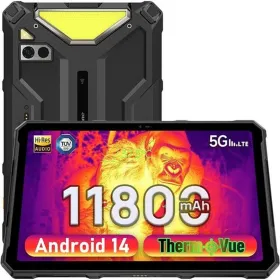 Tablet Ulefone ARMOR PAD 4 ULTRA THERMAL VERSION Qualcomm Snapdragon 7 Gen 3 8 GB RAM 256 GB Black