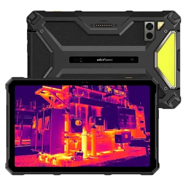 Tablet Ulefone ARMOR PAD 4 ULTRA THERMAL VERSION Qualcomm Snapdragon 7 Gen 3 8 GB RAM 256 GB Black