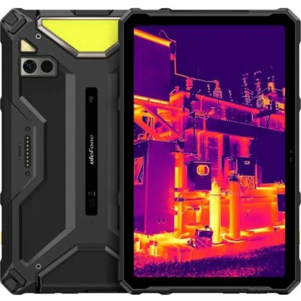 Tablet Ulefone ARMOR PAD 4 ULTRA THERMAL VERSION Qualcomm Snapdragon 7 Gen 3 8 GB RAM 256 GB Black