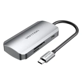 USB-разветвитель Vention TNHHB Серый (1 штук)