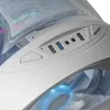 ATX semi-tornikotelo Mars Gaming MCCYLONW Valkoinen